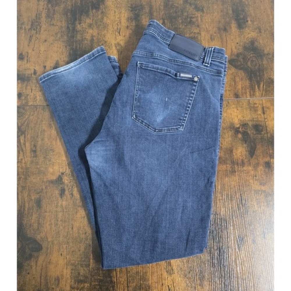 Fidelity Jeans Mens 40 Blue Jimmy Slim Straight Stretch Westgate Rinse M9479
